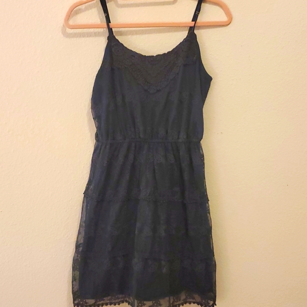 Blue dress
